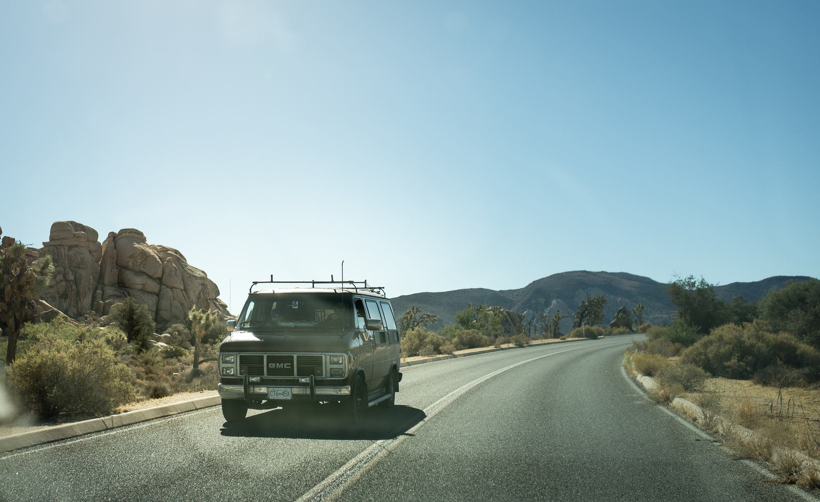 Sur les routes du parc 