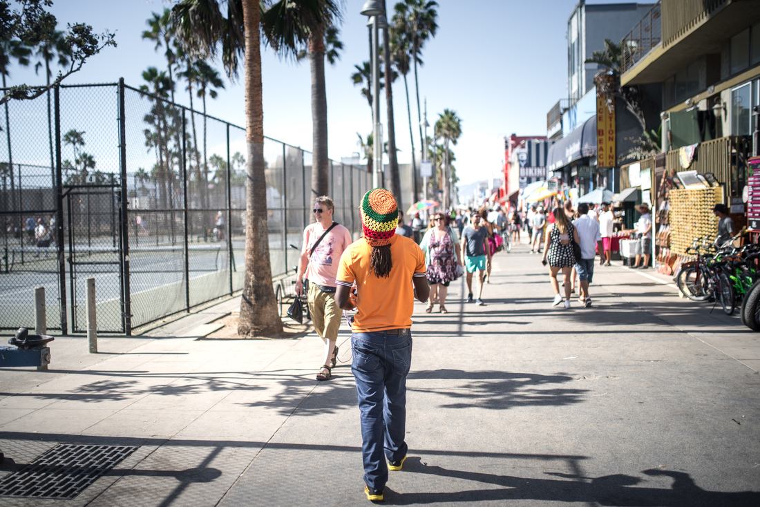Balade sur Venice Beach