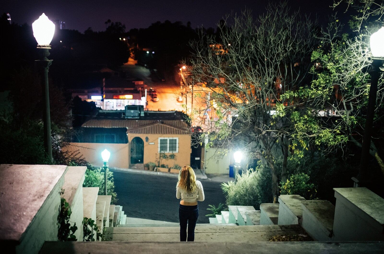 Petite balade du soir dans les rues de Los Angeles