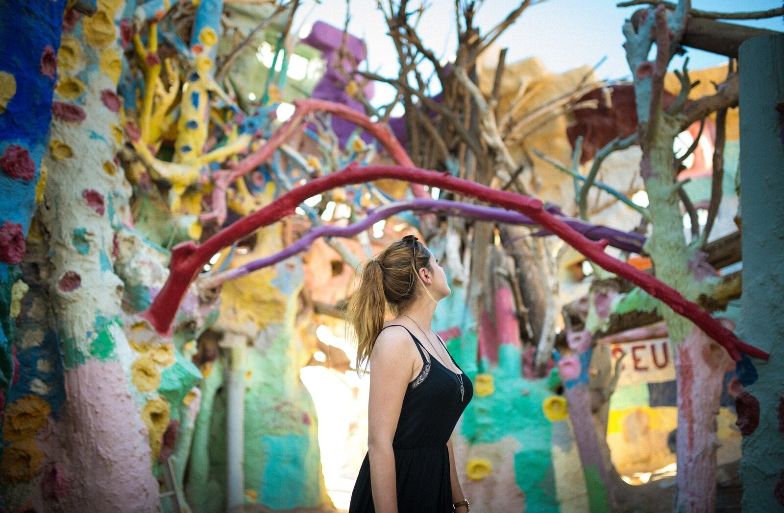 A l'intérieur de Salvation Mountain