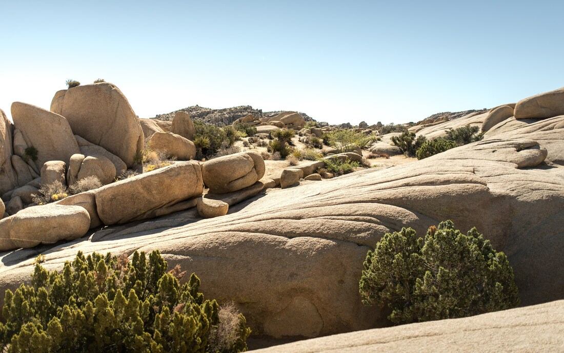 Rochers du desert de Mojave