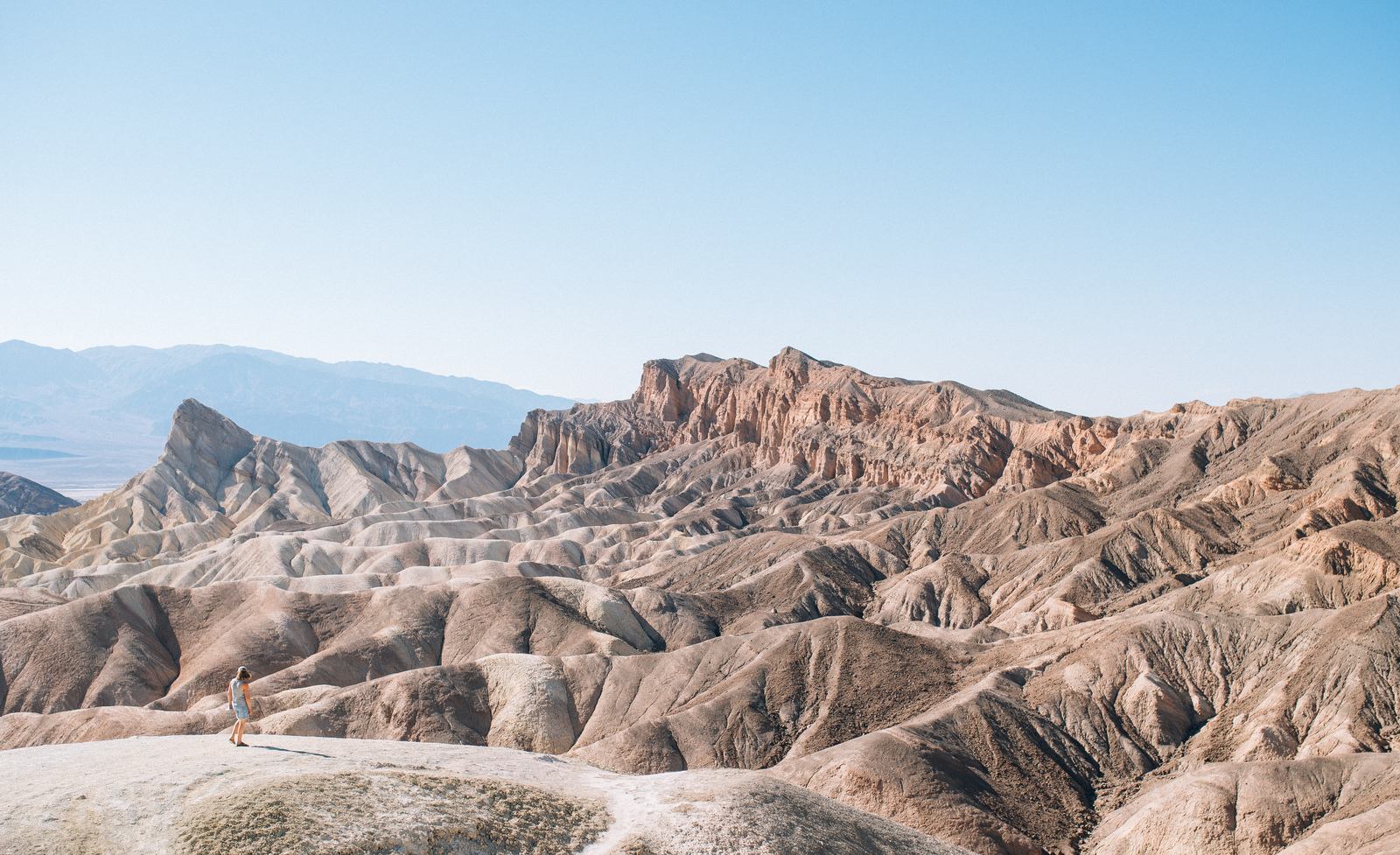 Vue depuis Zabriskie Point 