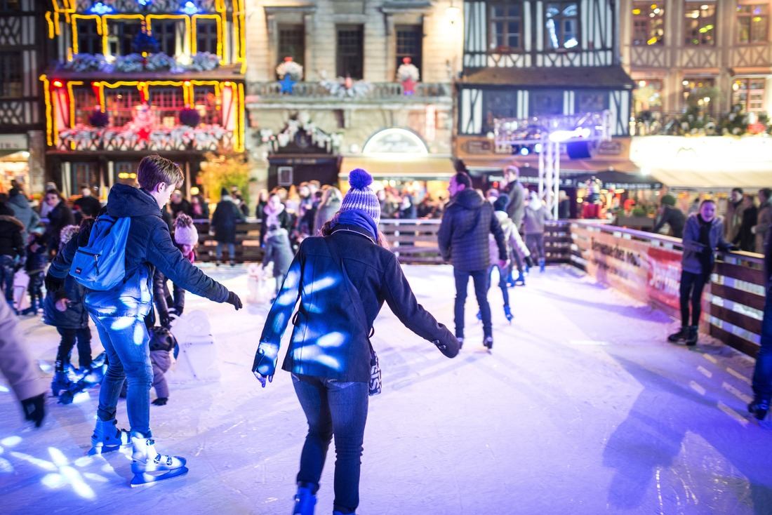 La patinoire du Vieux Marché