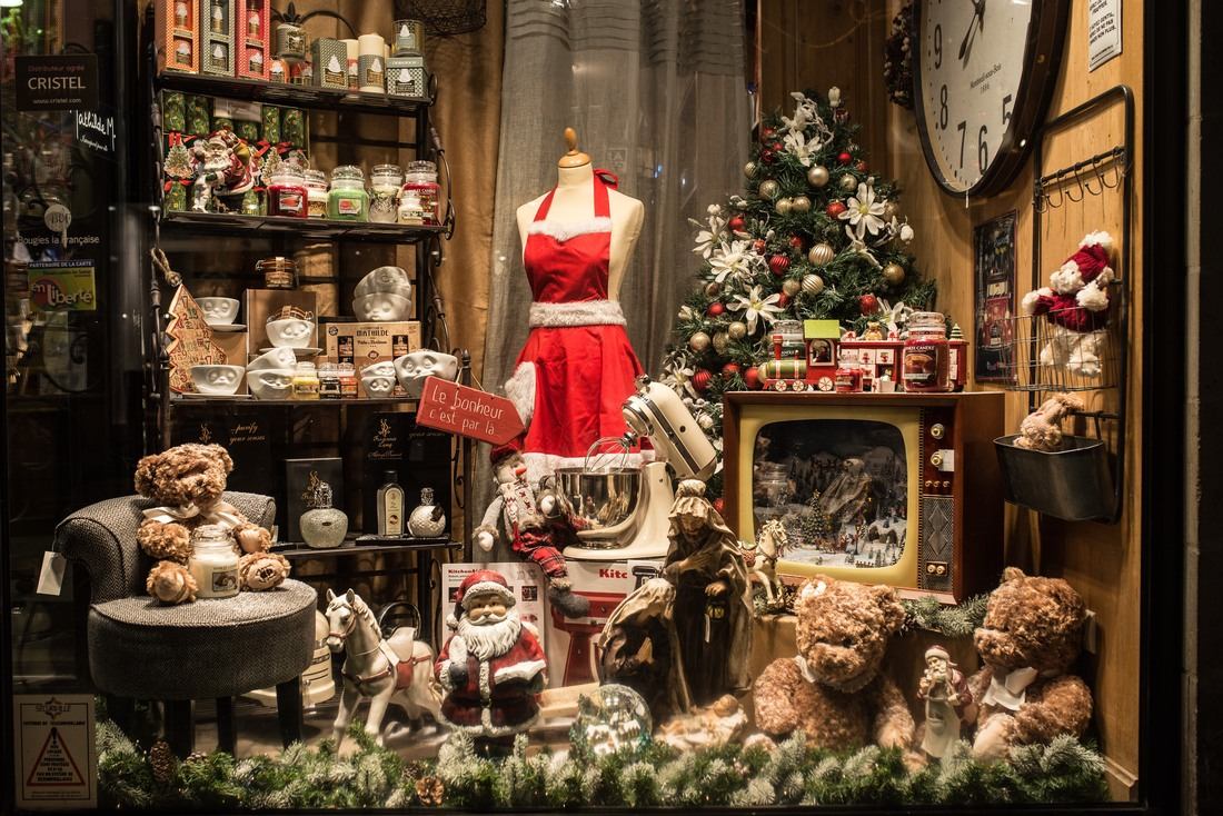 Jolie vitrine de Rouen