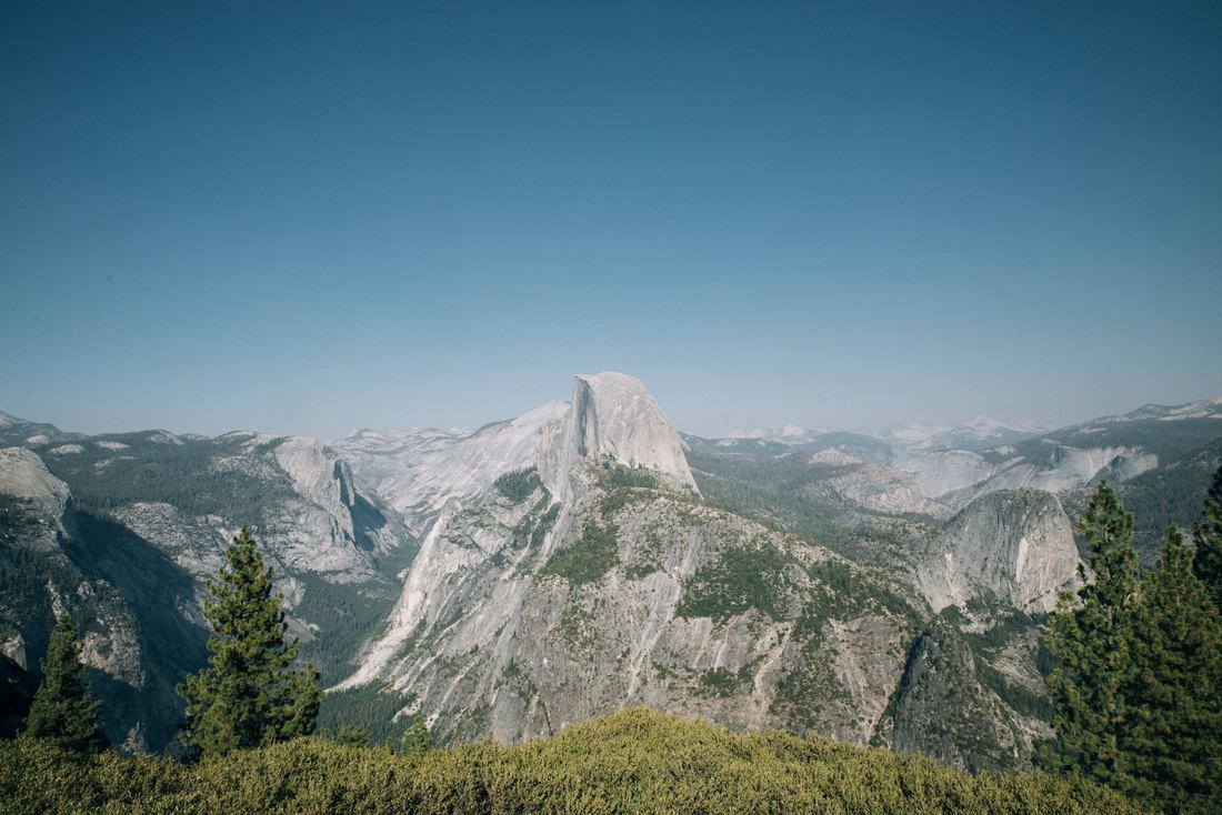 Half Rome depuis Glacier Point