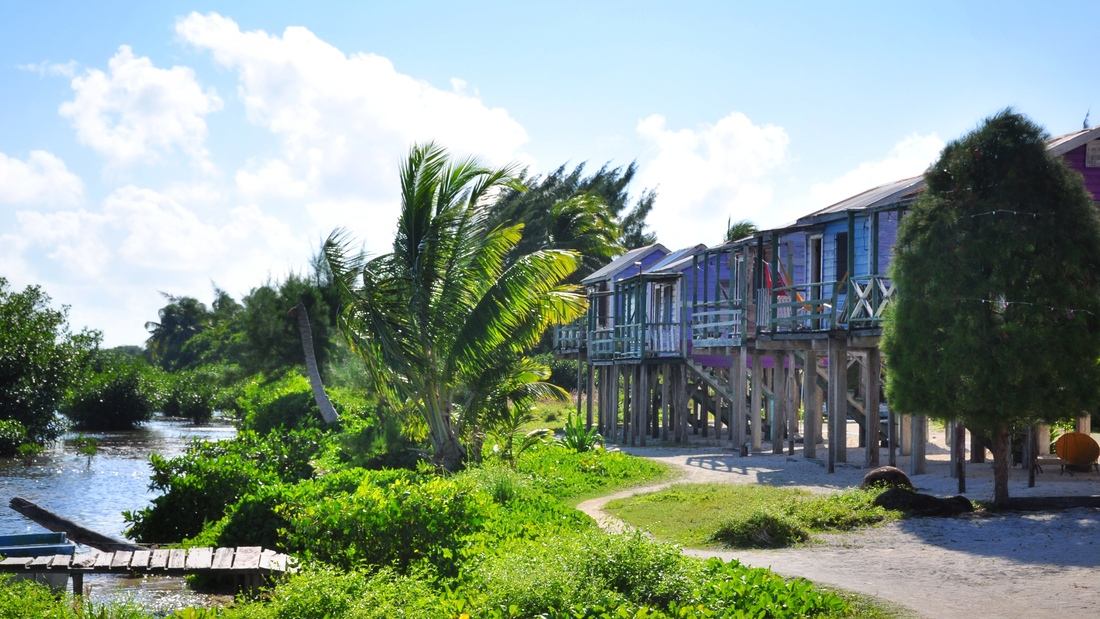 Cabanas in Caye Caulker