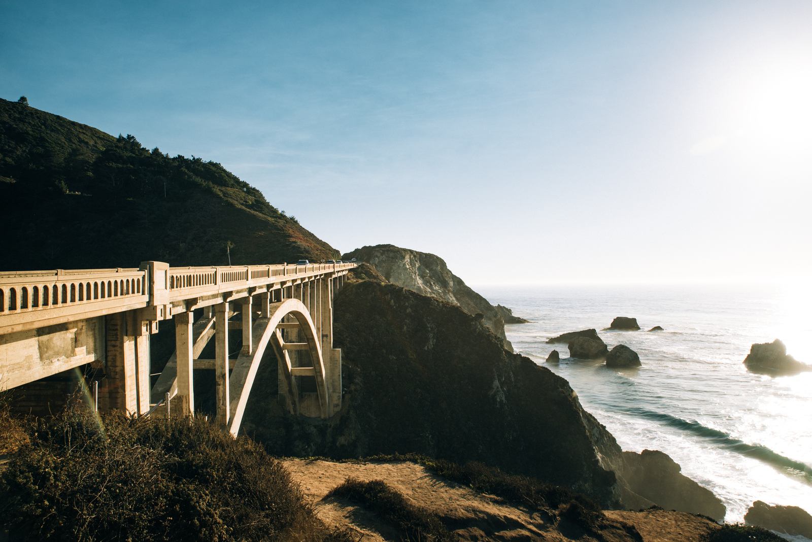 Bixby Bridge, Highway 1, Californie Bixby Bridge, Highway 1, Californie
