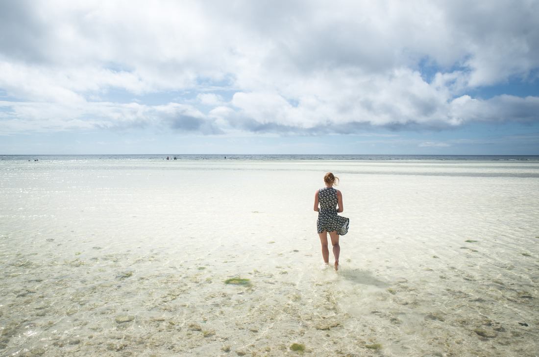 Eau cristaline, mer Philippines