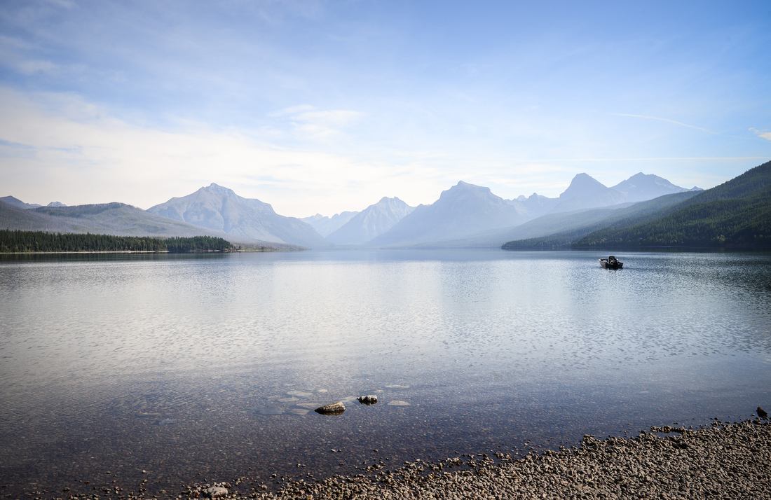 Lac McDonald, Parc national de Glacier