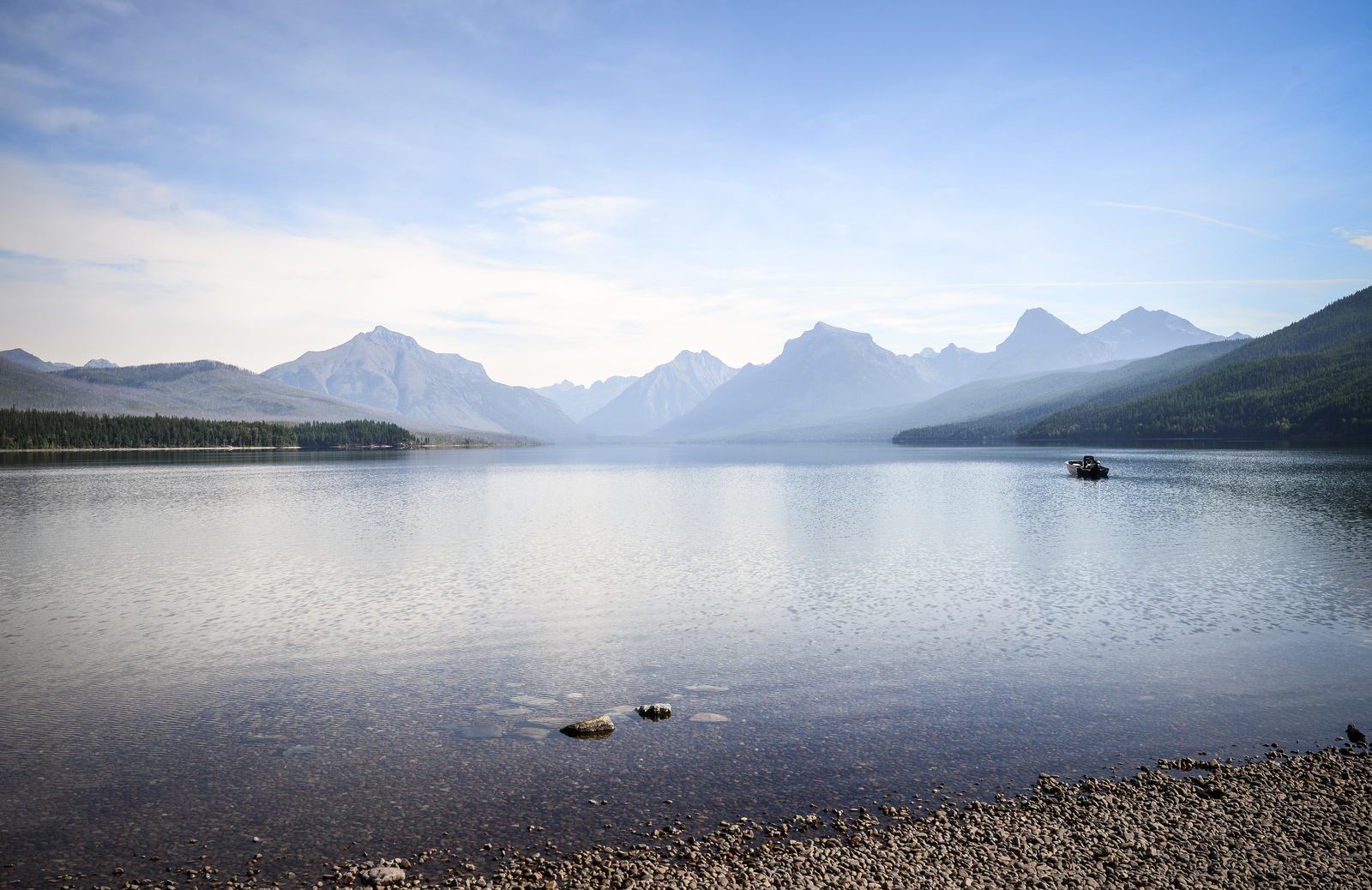 Lac McDonald, Parc national de Glacier