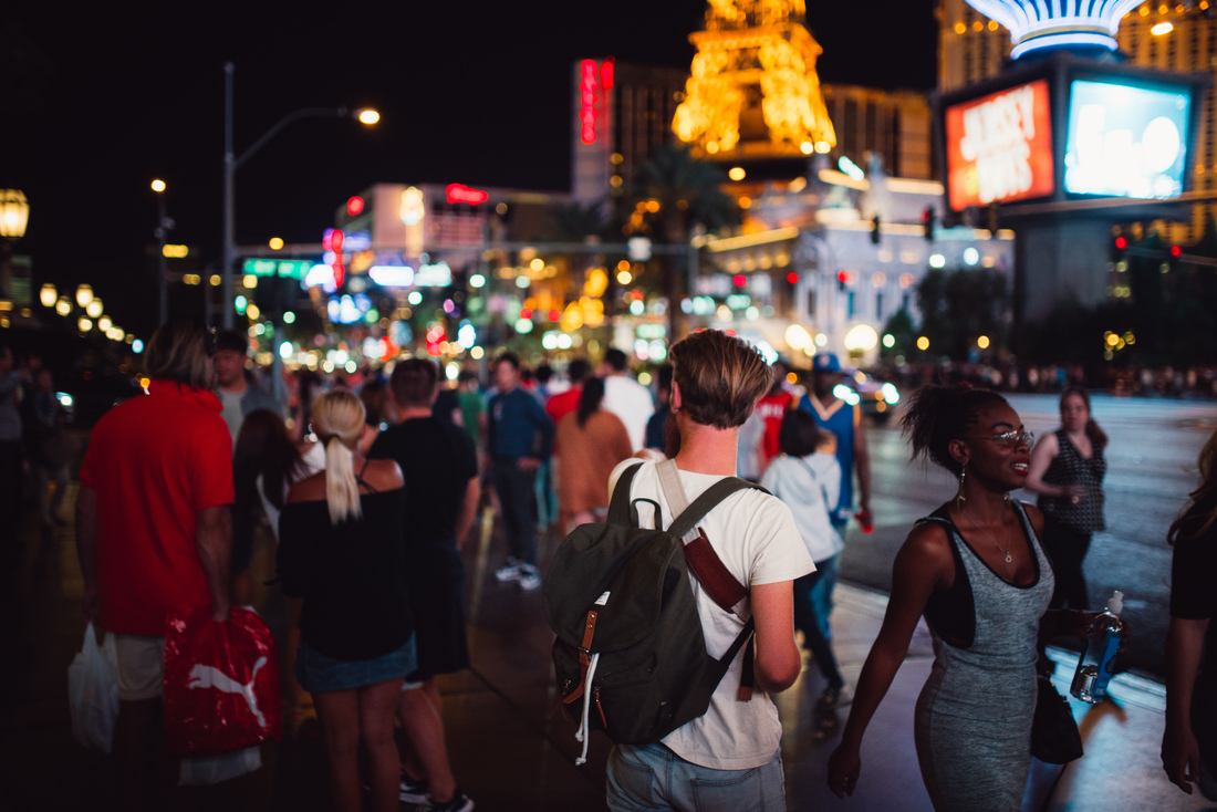 Errer dans les rues de Las Vegas