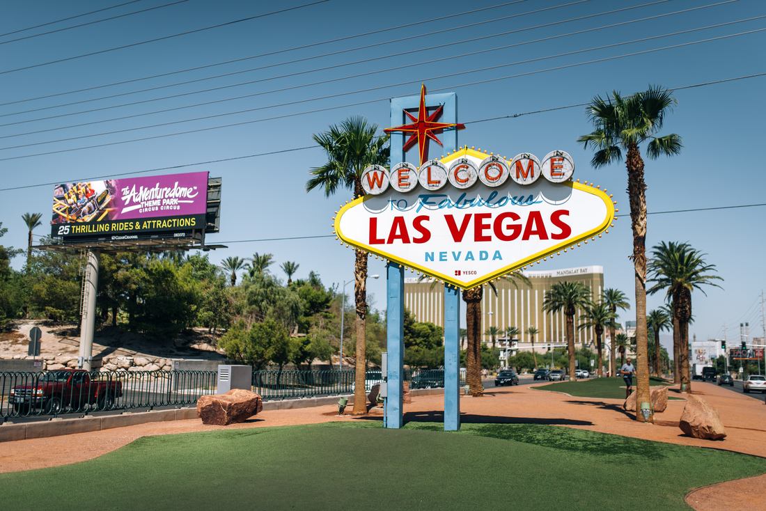 Panneau Welcome To Fabulous Las Vegas