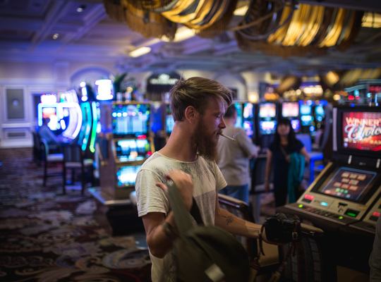 Las Vegas : casinos, fête arrosée et... photos ratées