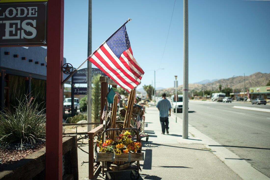 Quelque part sur la route vers Las Vegas