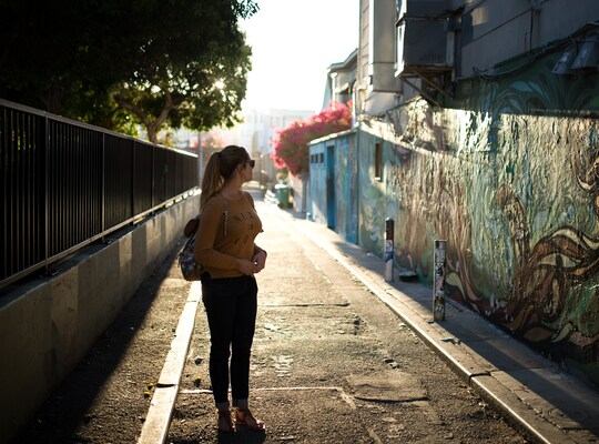 Street art dans les rues de Mission District