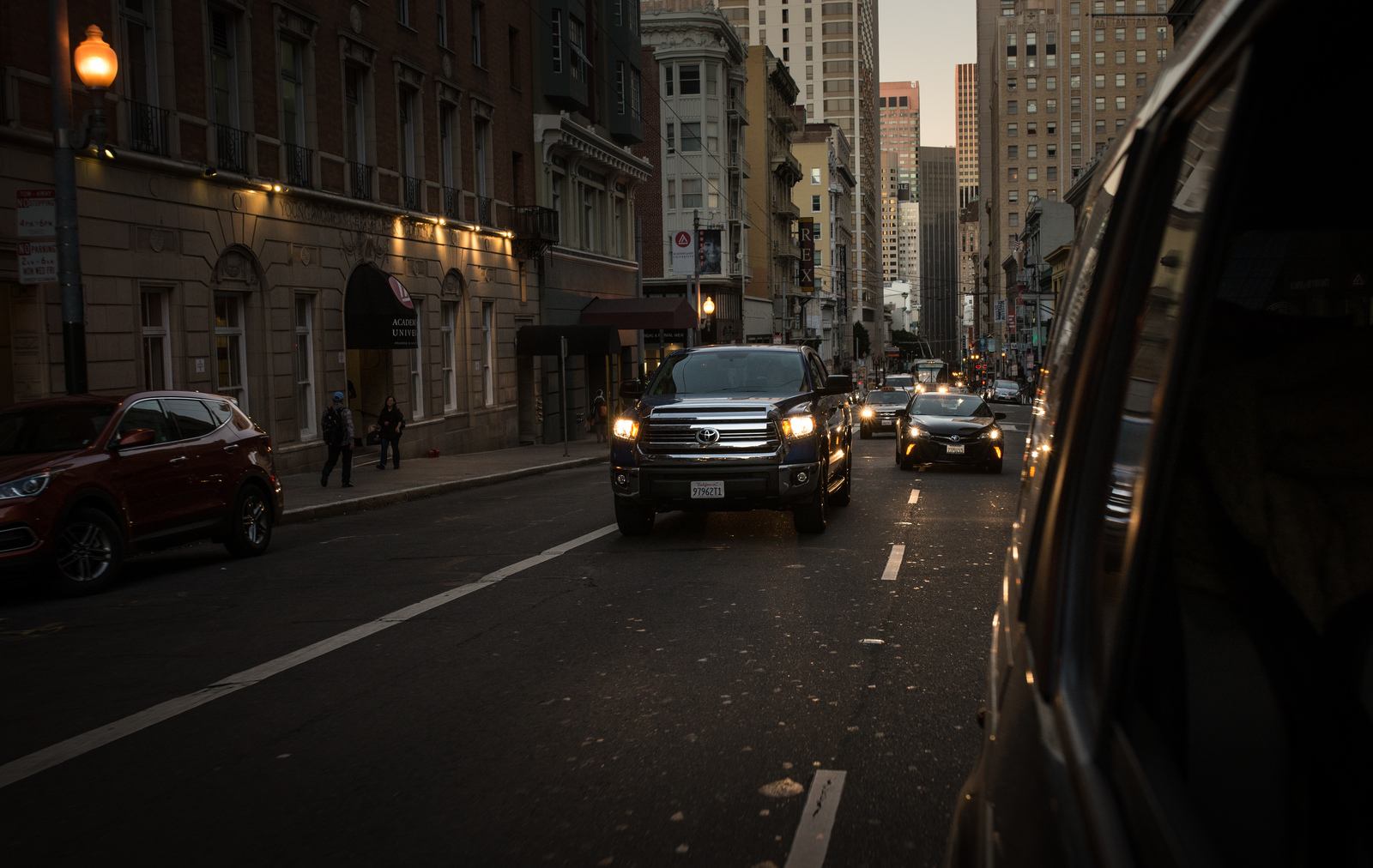 Golden Hour dans les rues de San Francisco
