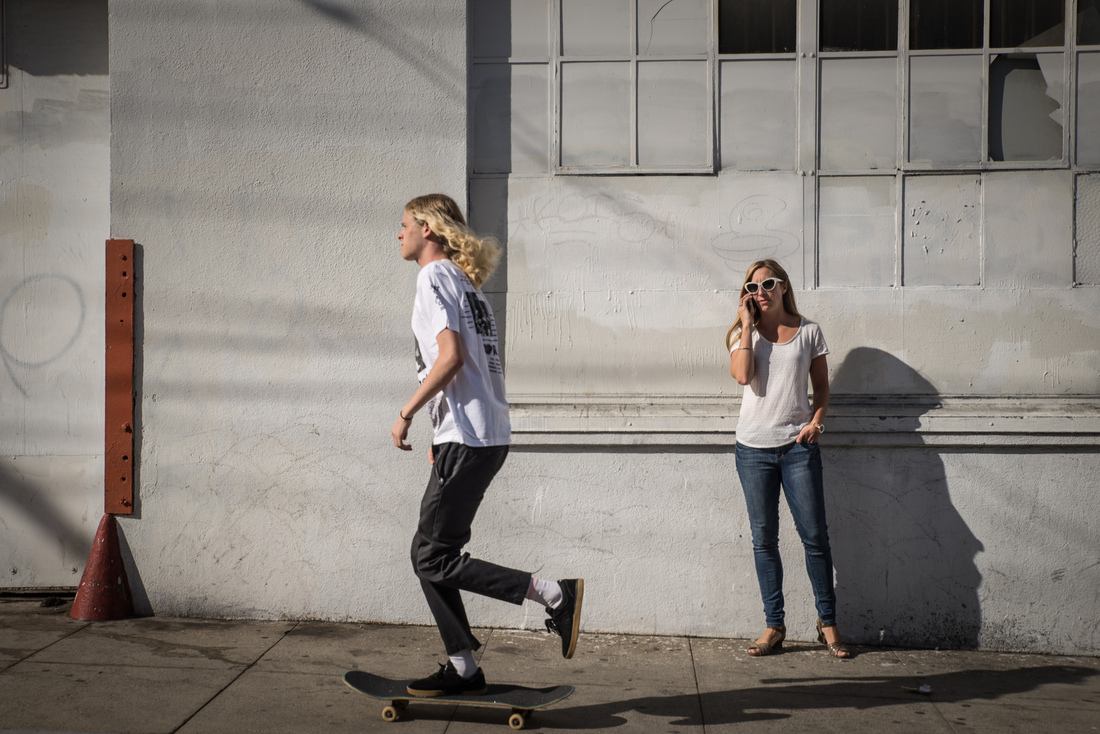 Scène de vie à San Francisco