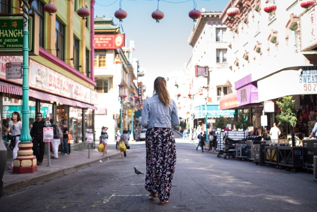 Manue, quartier chinois de San Francisco
