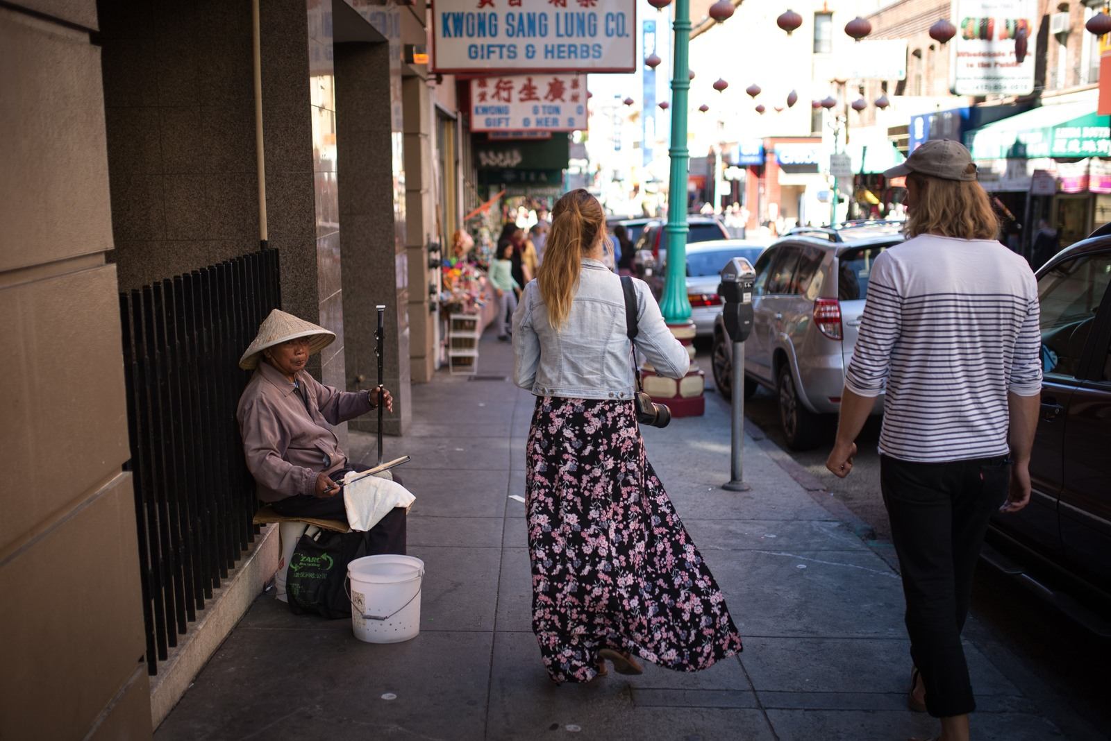 Manue et Richard, Chinatown, SF