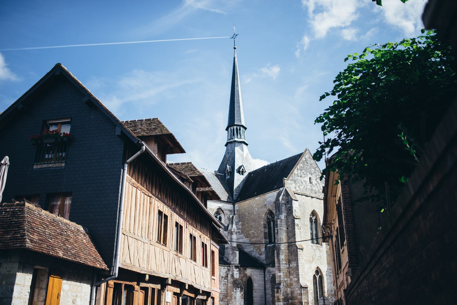 Le clocher des Andelys