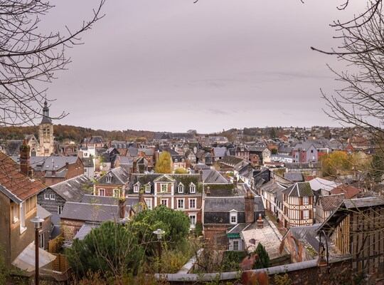 Depuis les hauteurs de Bernay