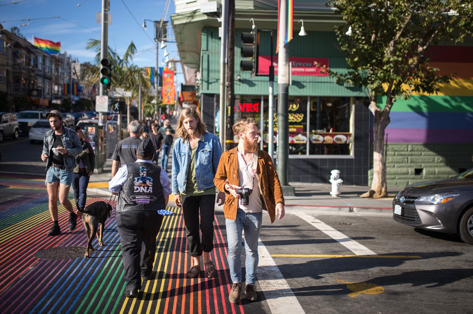 Passage piéton dans Castro Passage piéton dans Castro