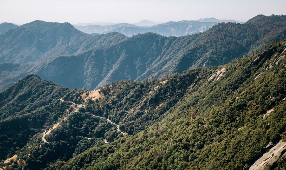 Vue depuis Moro Rock