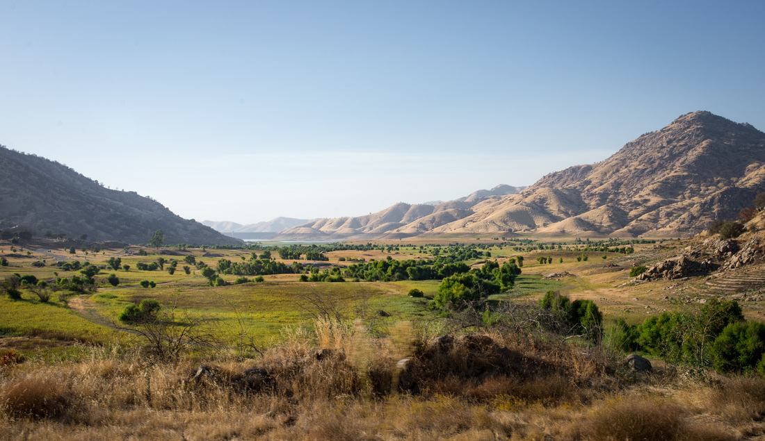 Paysages de Californie, non loin de Sequoia NP