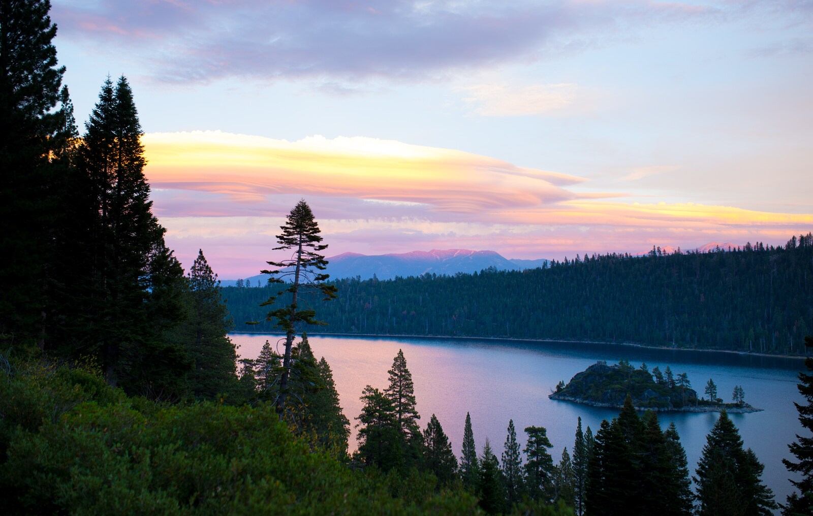 Fanette Island, depuis Emerald Bay, Tahoe