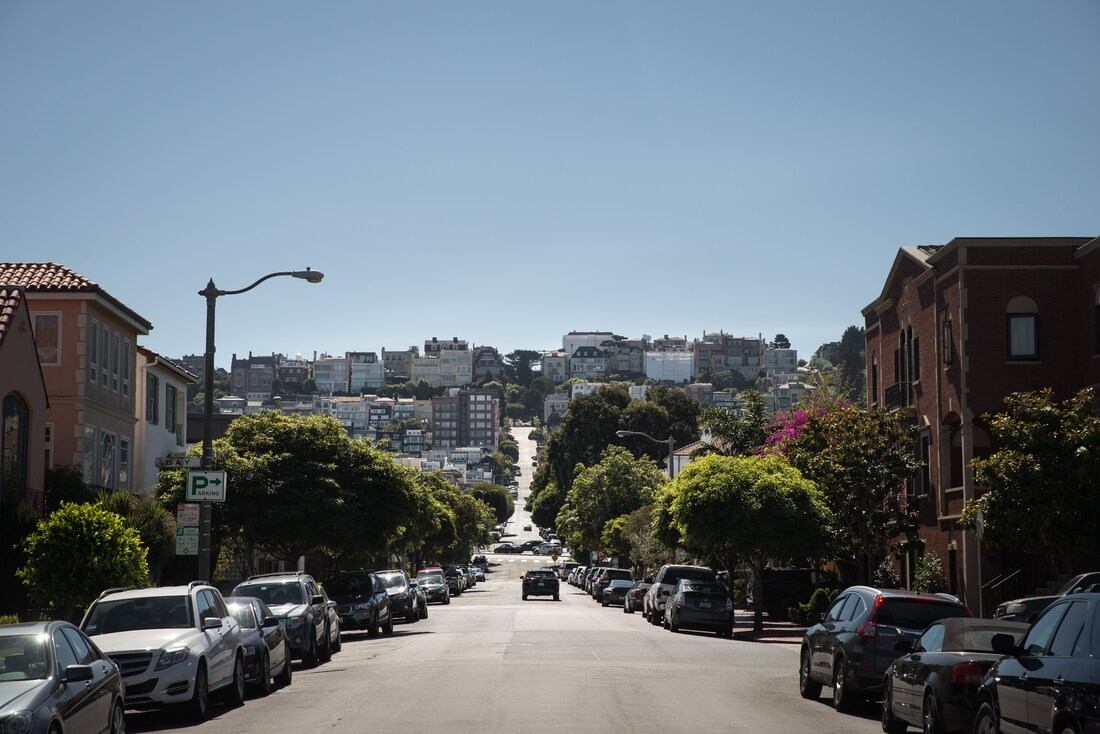 Dans les rues de San Francisco