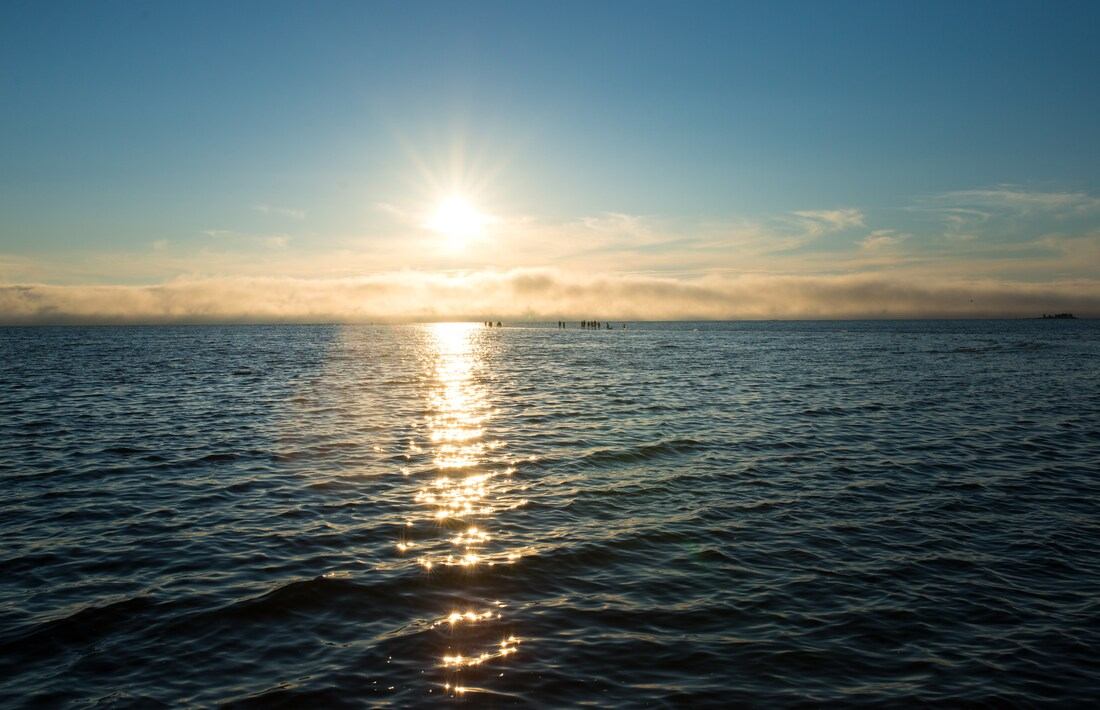 Soleil de minuit en Finlande