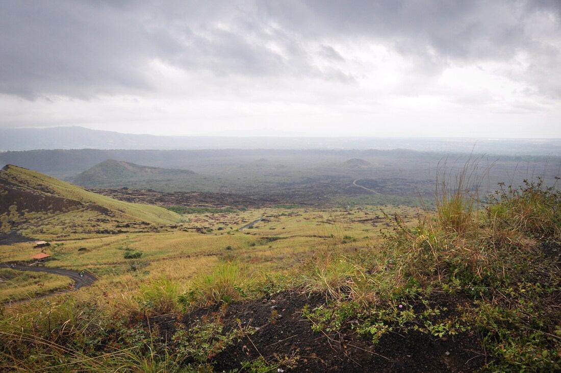 Panorama autour du volcan Masaya