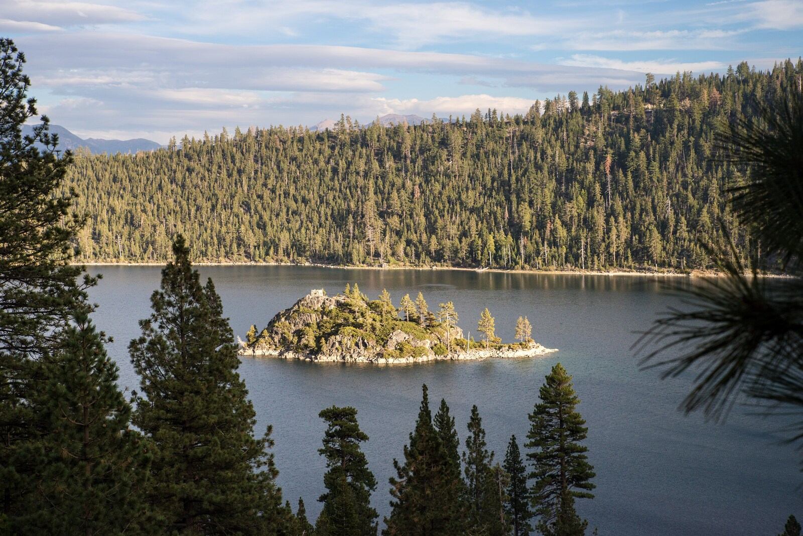 En fin de journée au Lac Tahoe