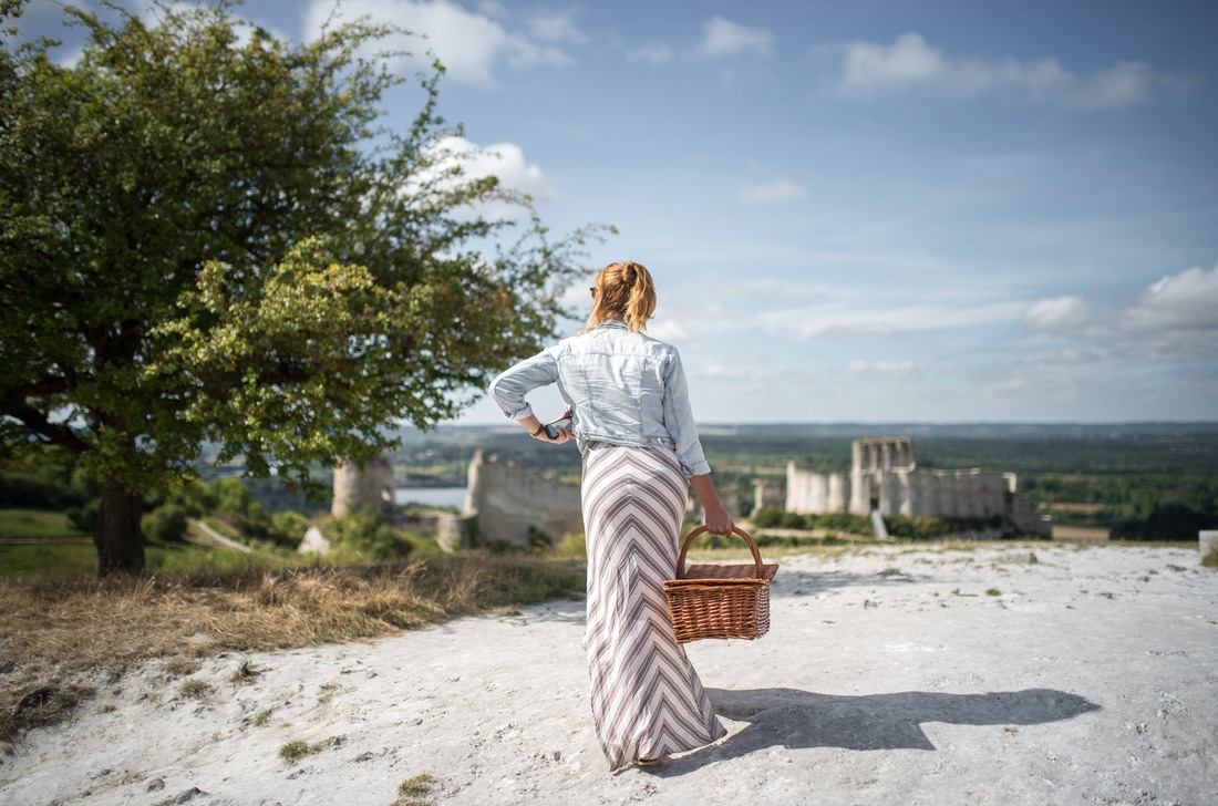Pique-nique à chateau Gaillard