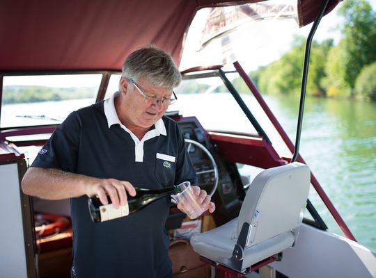 Dominique à bord du Las Vegas