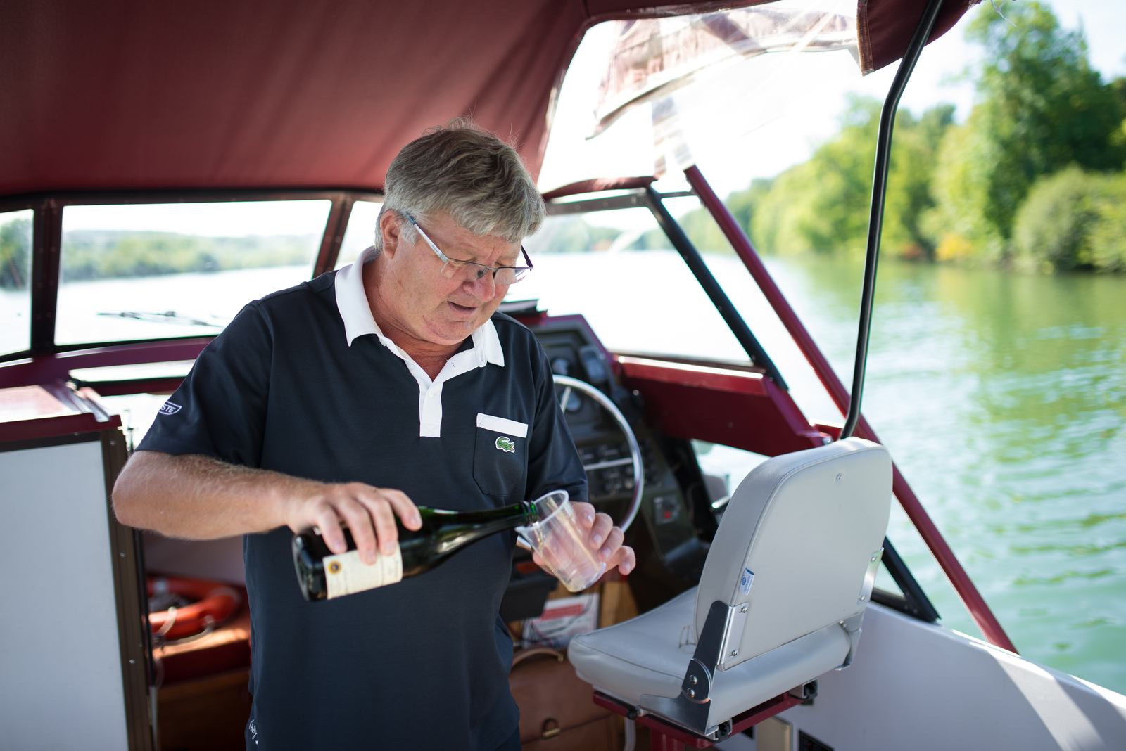 Dominique à bord du Las Vegas Dominique à bord du Las Vegas