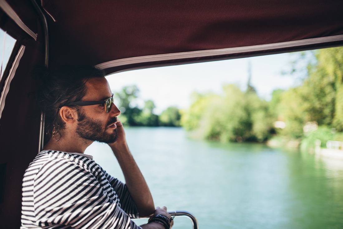 Sébastien en balade sur le Las Vegas