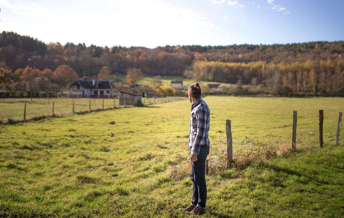 Se promener dans les champs de l'Eure