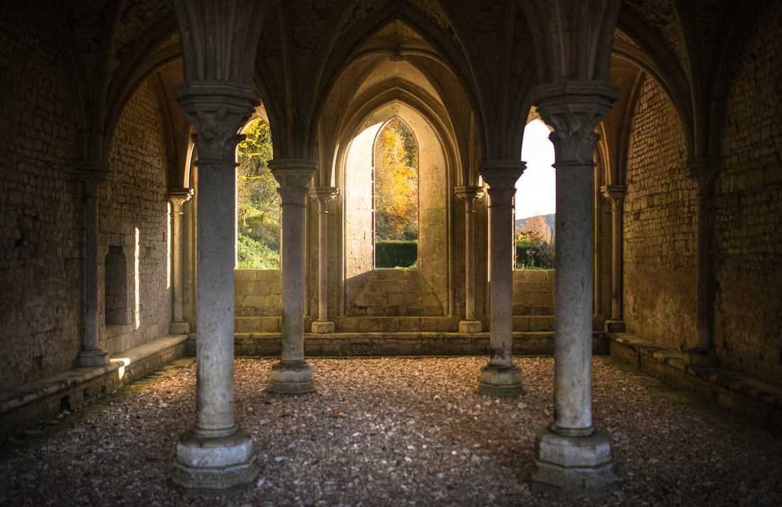 A l'intérieur de l'Abbaye