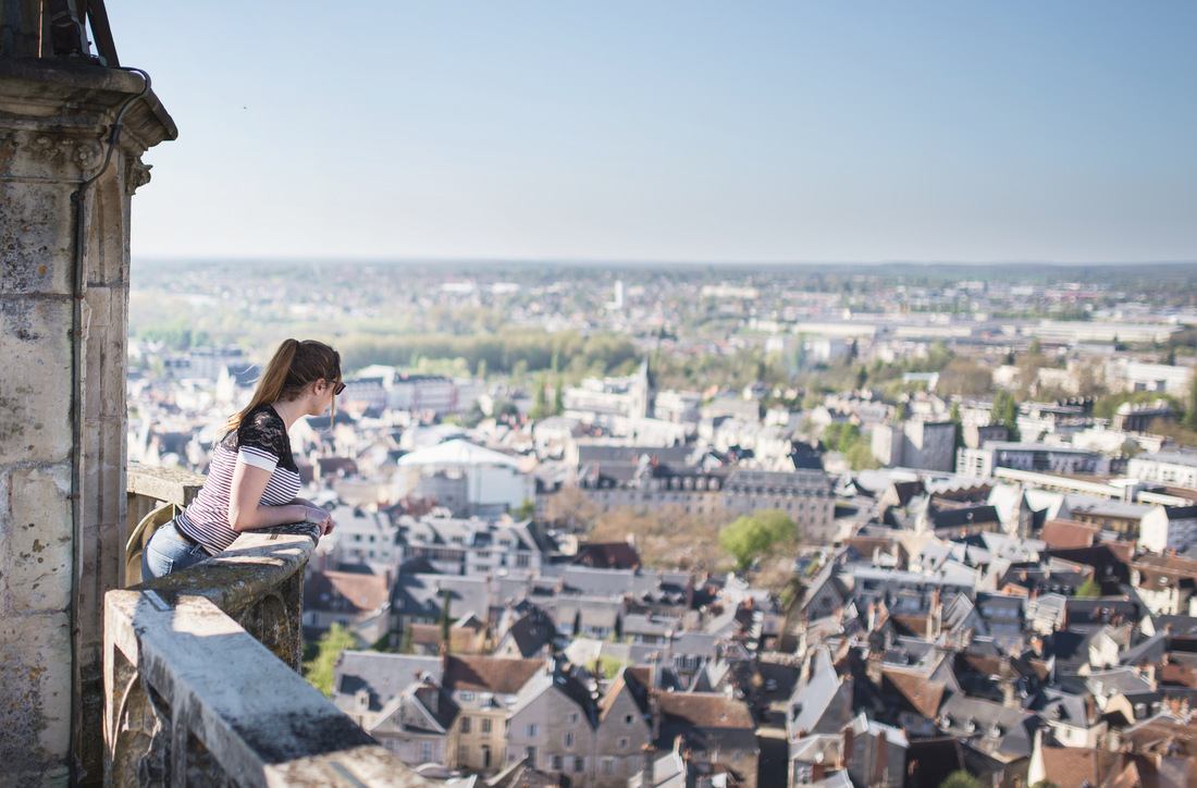 Vue panoramique depuis la tour de la cathédrale 