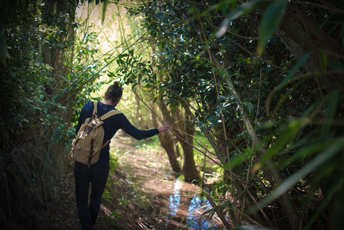 Seb dans les marais de Bourges