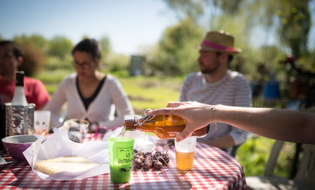 Profiter du soleil dans les marais de Bourges