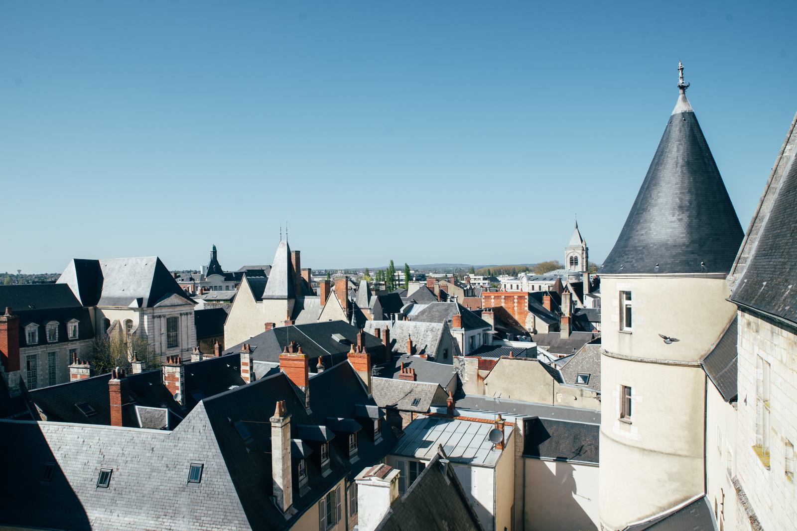 Depuis les hauteurs du Palais Jacques-Cœur