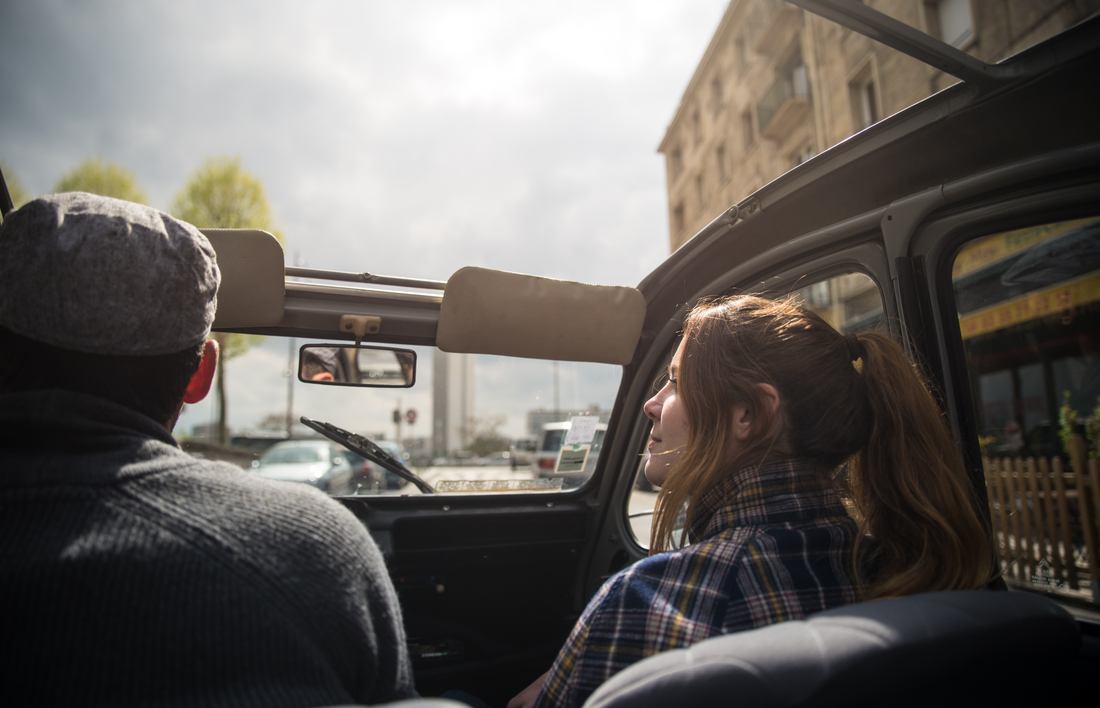 Faire le tour de Rouen en 2CV