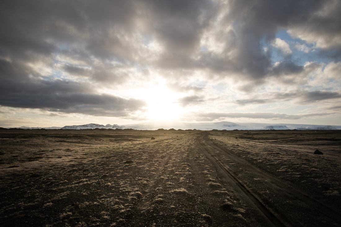 Première nuit passée en Islande ici 