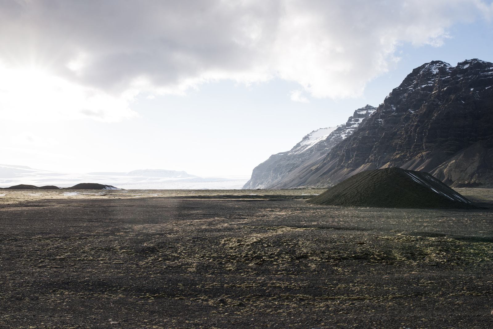 Paysage près de Skaftafell