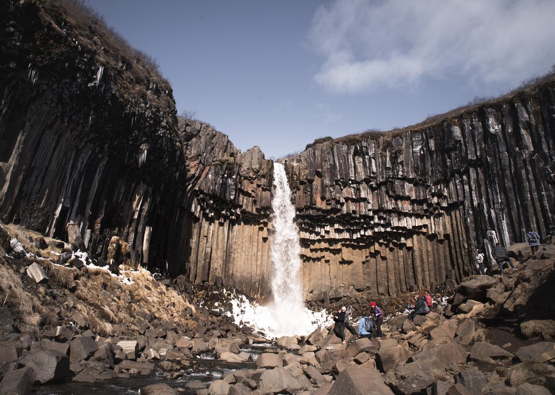 Cascade Svartifoss, Skaftafell