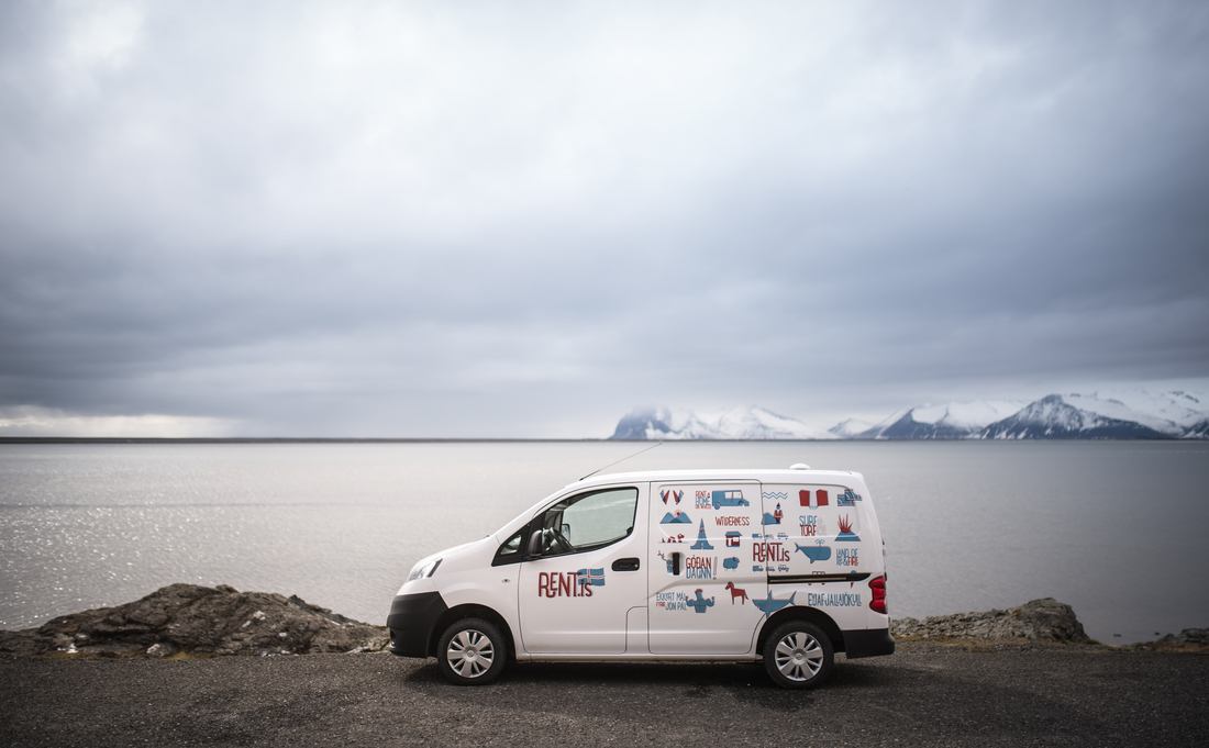 Campervan en Islande