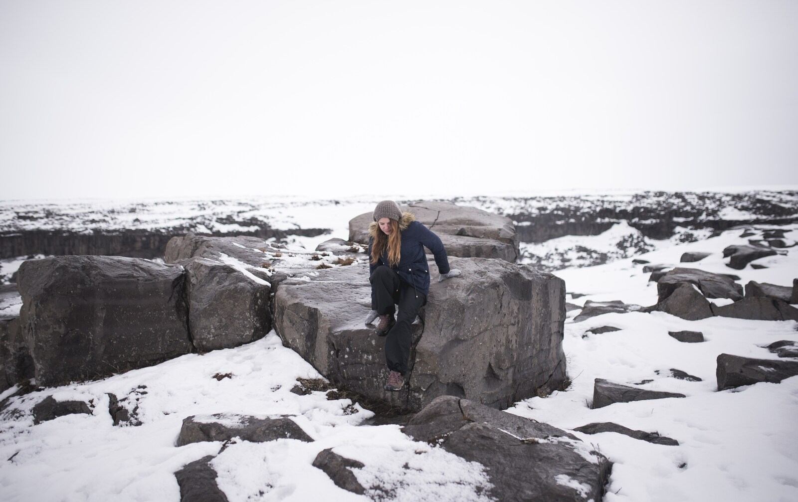 En direction de Dettifoss