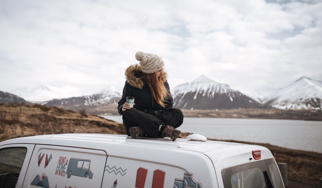 Pause café. Islande